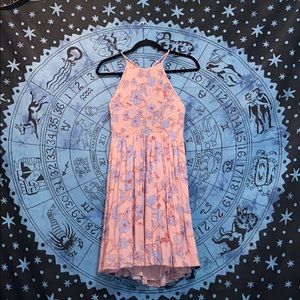 Urban Outfitters Pink and Blue Flower Dress